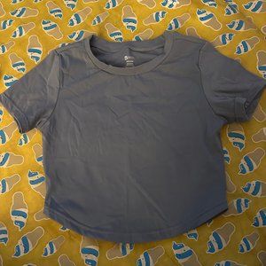 BuffBunny Live Crop Top - Bondi Blue Size Medium
